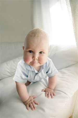 little baby looking directly on You Stock Photo - Budget Royalty-Free & Subscription, Code: 400-04694671