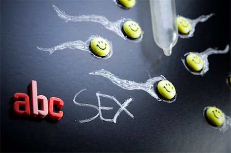 Sex education. Foto de stock - Super Valor sin royalties y Suscripción, Código: 400-04696880