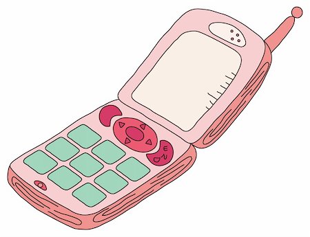 simsearch:400-05110035,k - a beautiful picture of a pink cellphone Foto de stock - Royalty-Free Super Valor e Assinatura, Número: 400-04697622