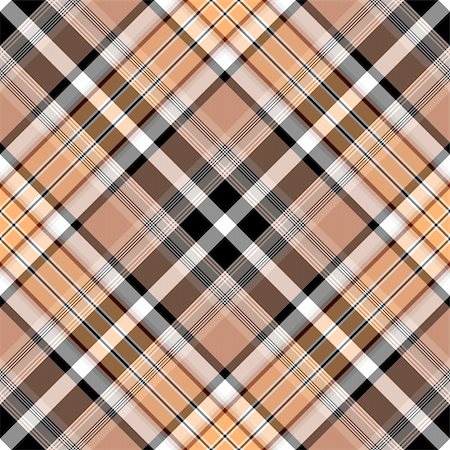 simsearch:400-05307359,k - Seamless brown-black-pink checkered diagonal pattern (vector, EPS 10) Stock Photo - Budget Royalty-Free & Subscription, Code: 400-04699029