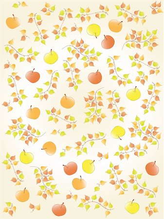 simsearch:400-07505799,k - autumn background. Vector Stock Photo - Budget Royalty-Free & Subscription, Code: 400-04699340
