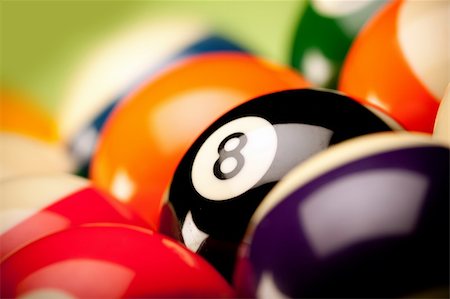 simsearch:400-08156505,k - Bilard game concept, pool balls Fotografie stock - Microstock e Abbonamento, Codice: 400-04699374