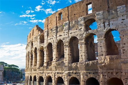 simsearch:400-07574288,k - Ruins of great stadium Colosseum, Rome, Italy Stock Photo - Budget Royalty-Free & Subscription, Code: 400-04690762