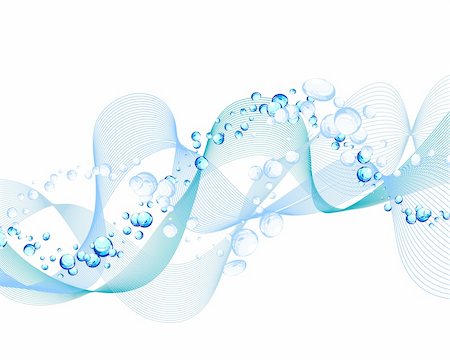 simsearch:400-04989877,k - Abstract water vector background with bubbles of air Stock Photo - Budget Royalty-Free & Subscription, Code: 400-04691543