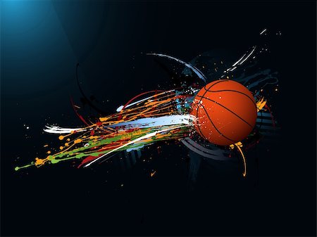 fet (artist) - dirty abstract grunge background, Basketball Foto de stock - Super Valor sin royalties y Suscripción, Código: 400-04691658