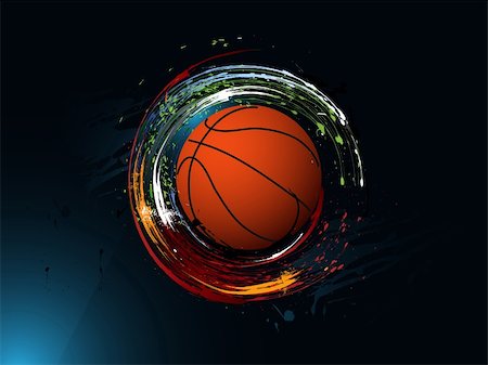 simsearch:400-05330256,k - dirty abstract grunge background, Basketball Foto de stock - Super Valor sin royalties y Suscripción, Código: 400-04691651