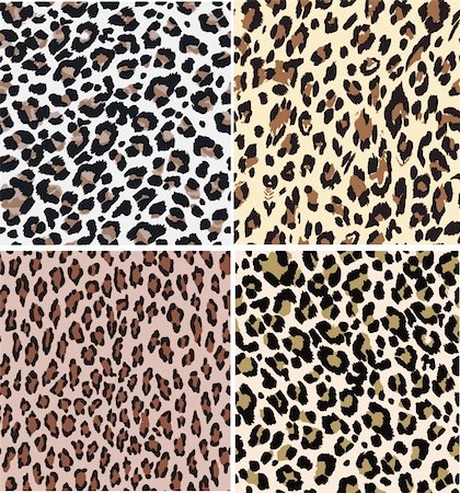 stained clothes - seamless fashion leopard pattern Stock Photo - Budget Royalty-Free & Subscription, Code: 400-04692599