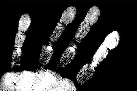 simsearch:400-03986982,k - Printout of human hand with unique detail Photographie de stock - Aubaine LD & Abonnement, Code: 400-04705116