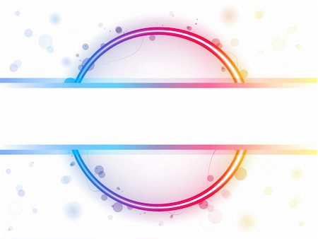 simsearch:400-07627140,k - Rainbow Circle Border with Sparkles and Swirls. Editable Vector Illustration Stockbilder - Microstock & Abonnement, Bildnummer: 400-04705177
