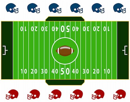 simsearch:400-08014032,k - An overhead view of a football field. Stock Photo - Budget Royalty-Free & Subscription, Code: 400-04706034