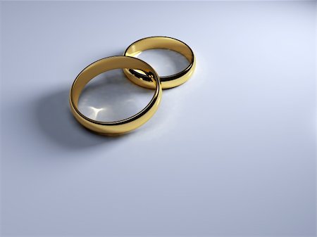 simsearch:400-05153680,k - An image of two classic golden wedding rings Stock Photo - Budget Royalty-Free & Subscription, Code: 400-04706287