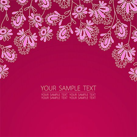 simsearch:400-05703046,k - flowers vector illustration Stockbilder - Microstock & Abonnement, Bildnummer: 400-04706664