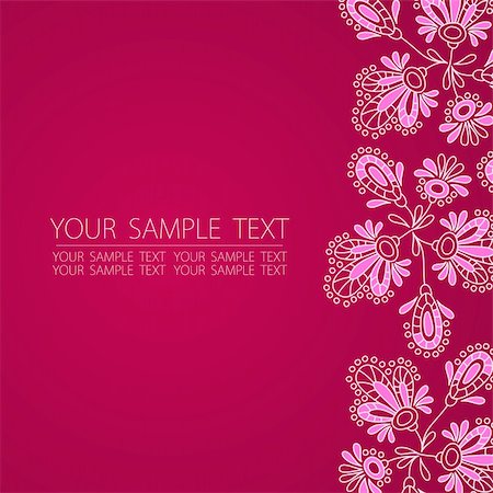 flowers vector illustration Stock Photo - Budget Royalty-Free & Subscription, Code: 400-04706663