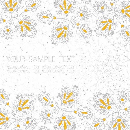 simsearch:400-05703046,k - flowers vector illustration Stockbilder - Microstock & Abonnement, Bildnummer: 400-04706700