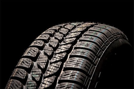 dimol (artist) - New car tire close up Stock Photo - Budget Royalty-Free & Subscription, Code: 400-04708723