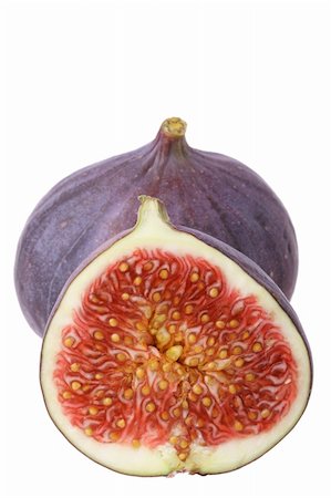 simsearch:400-04111300,k - fresh figs isolated on white background Foto de stock - Royalty-Free Super Valor e Assinatura, Número: 400-04709110