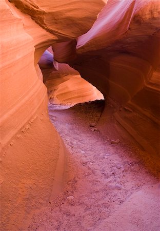 Beautiful rocks formations in Antelope Canyon in Arizona Photographie de stock - Aubaine LD & Abonnement, Code: 400-04709328