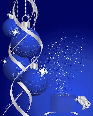 simsearch:400-04195359,k - Beautiful vector Christmas (New Year) background for design use Foto de stock - Super Valor sin royalties y Suscripción, Código: 400-04709799