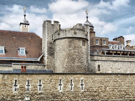 stone age england - The Tower of London, medieval castle and prison - high dynamic range HDR Stock Photo - Budget Royalty-Free & Subscription, Code: 400-04709874