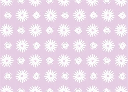 simsearch:400-05233462,k - illustration drawing of beautiful white daisy flower pattern Stock Photo - Budget Royalty-Free & Subscription, Code: 400-04702110