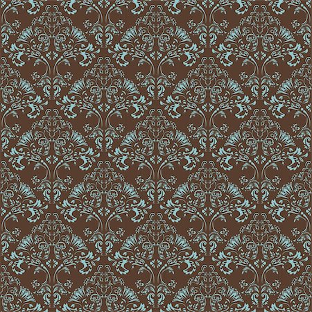 simsearch:400-07055210,k - Seamless floral pattern. Nice to use as background. Foto de stock - Super Valor sin royalties y Suscripción, Código: 400-04714137