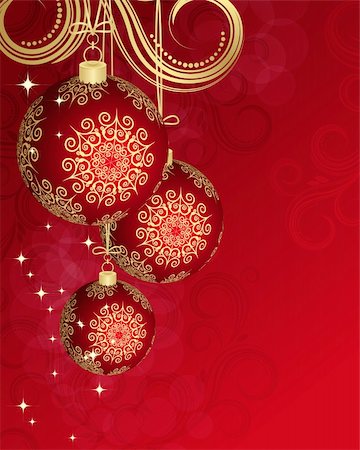 simsearch:400-04073863,k - Eps Christmas card. Photographie de stock - Aubaine LD & Abonnement, Code: 400-04714365