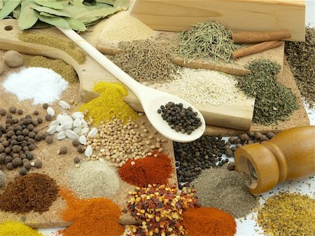 Spices Photographie de stock - Aubaine LD & Abonnement, Code: 400-04714835