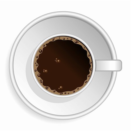 pnog (artist) - Coffee espresso cup isolated over white background Foto de stock - Super Valor sin royalties y Suscripción, Código: 400-04715250