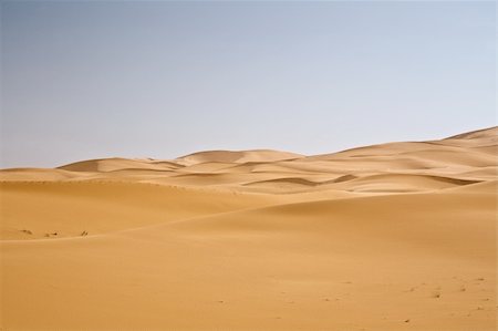 simsearch:400-06100677,k - sand dunes and cloudless sky Photographie de stock - Aubaine LD & Abonnement, Code: 400-04715491