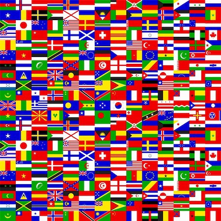 seamless with flags, this  illustration may be useful  as designer work Stock Photo - Budget Royalty-Free & Subscription, Code: 400-04715728