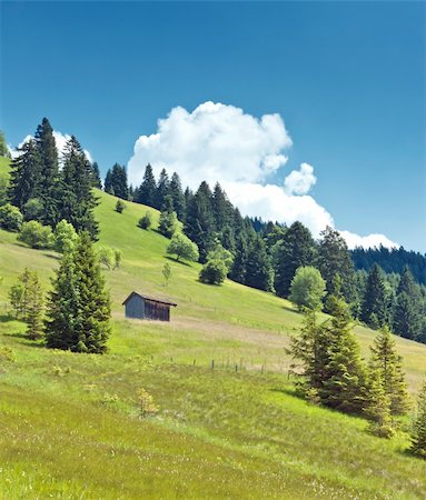 simsearch:6119-09073943,k - An image of a beautiful bavarian landscape Stockbilder - Microstock & Abonnement, Bildnummer: 400-04717064