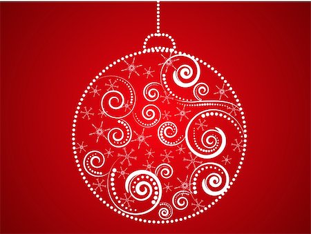 post modern background - Christmas ball decorative abstraction background Stock Photo - Budget Royalty-Free & Subscription, Code: 400-04717892