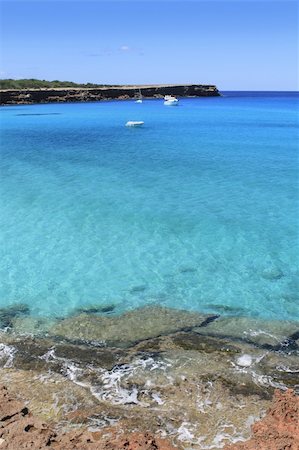 simsearch:872-06053881,k - Cala Saona Formentera Balearic Islands beautiful beach mediterranean Stock Photo - Budget Royalty-Free & Subscription, Code: 400-04718077