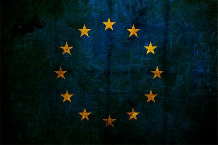 simsearch:400-08034320,k - Grunge and burned flag of Europen community Stock Photo - Budget Royalty-Free & Subscription, Code: 400-04718685