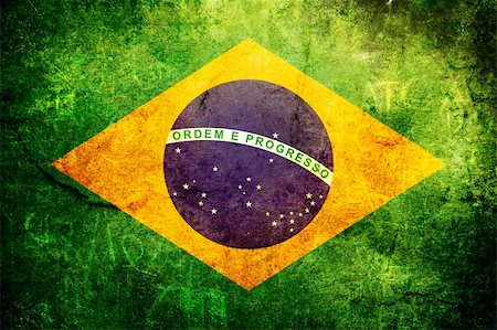 simsearch:400-08034320,k - An old grunge flag of Brasil state Stock Photo - Budget Royalty-Free & Subscription, Code: 400-04718680