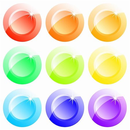 simsearch:400-05071595,k - buttons coloured, this  illustration may be useful  as designer work Stock Photo - Budget Royalty-Free & Subscription, Code: 400-04718746