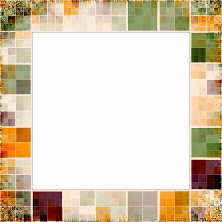 simsearch:400-07210913,k - An image of a nice frame of colored squares Stockbilder - Microstock & Abonnement, Bildnummer: 400-04719321