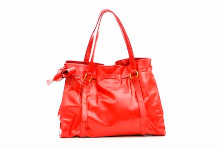 simsearch:400-04491879,k - Woman bag isolated on the white background Fotografie stock - Microstock e Abbonamento, Codice: 400-04719545