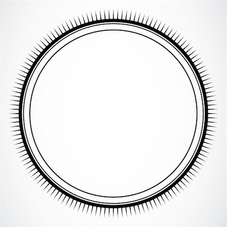 simsearch:400-04710715,k - Detailed circular frame or border. Easy to scale to any size. Great for certificates. Stock Photo - Budget Royalty-Free & Subscription, Code: 400-04710803