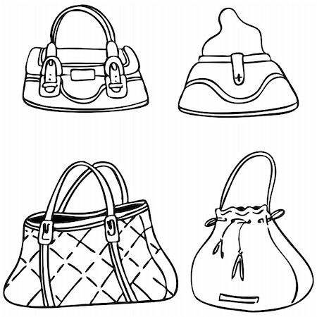 simsearch:400-08014032,k - An image of a set of purses. Stock Photo - Budget Royalty-Free & Subscription, Code: 400-04710934