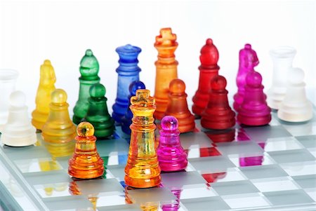 A game of chess comes to an end. The king is checkmated. Stock Photo - Budget Royalty-Free & Subscription, Code: 400-04710994