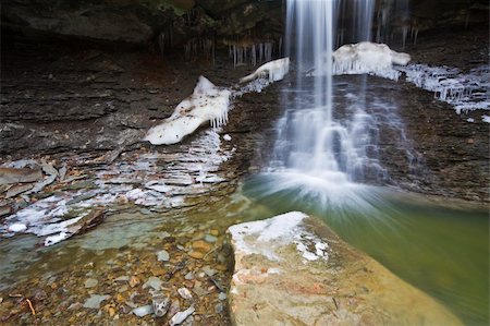 Blue Hen Falls - Cuyahoga Valley National Park Photographie de stock - Aubaine LD & Abonnement, Code: 400-04711291