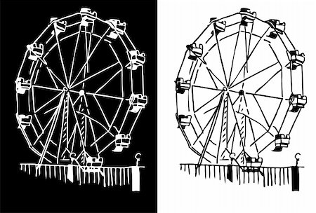 simsearch:400-08014032,k - An image of a ferris wheel. Stock Photo - Budget Royalty-Free & Subscription, Code: 400-04711546