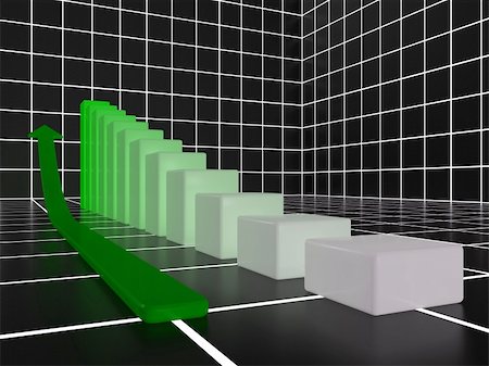 simsearch:400-08159289,k - finances diagram. 3d Stockbilder - Microstock & Abonnement, Bildnummer: 400-04711882