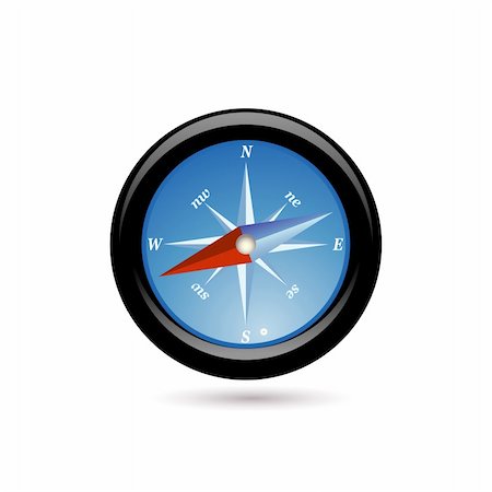 simsearch:400-04773117,k - compass icon Stock Photo - Budget Royalty-Free & Subscription, Code: 400-04711894