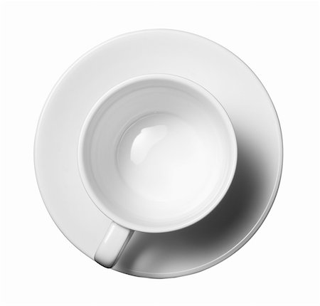 simsearch:400-05324677,k - close up of coffee cup on white background with clipping path Stockbilder - Microstock & Abonnement, Bildnummer: 400-04711966