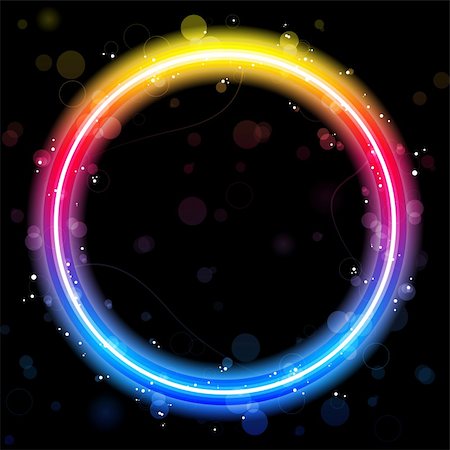 Vector - Alphabet Rainbow Lights  Glitter with Sparkles Foto de stock - Super Valor sin royalties y Suscripción, Código: 400-04712433