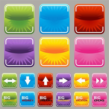 simsearch:700-00795524,k - An image of a variety button set. Foto de stock - Super Valor sin royalties y Suscripción, Código: 400-04712598