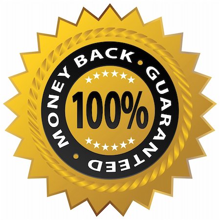 simsearch:400-04375327,k - An image of a 100% money back guaranteed stamp. Stock Photo - Budget Royalty-Free & Subscription, Code: 400-04712603