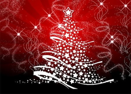 simsearch:400-08302730,k - Illustration Christmas Background , Christmas  Card Fotografie stock - Microstock e Abbonamento, Codice: 400-04724007